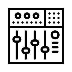 Fototapeta premium sound line icon