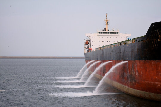 Ballast Water Discharging Operations Outside The Port Limits In Territorial Waters