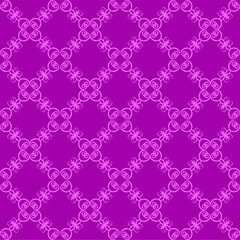 Beautiful seamless pattern on a pink background
