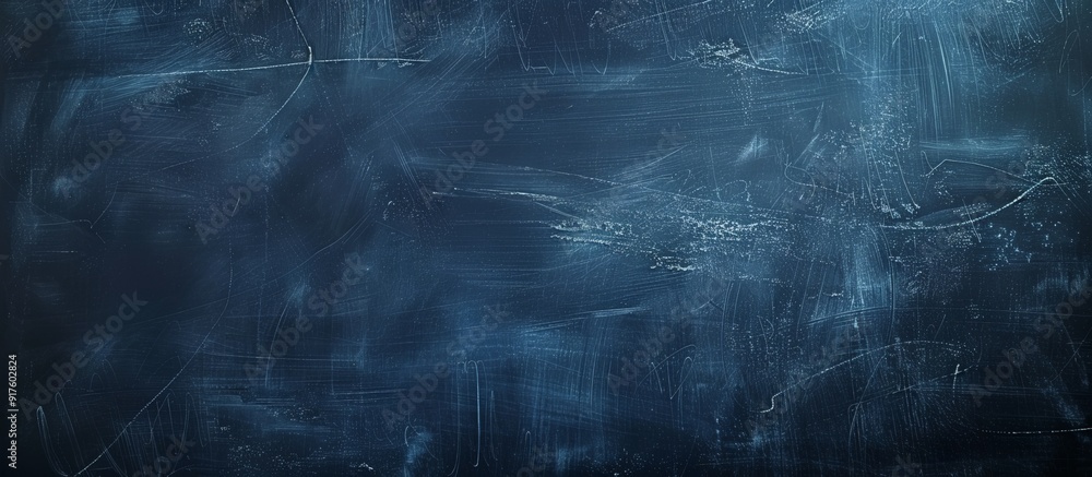 Poster create visual interest with this 4k uhd image of a smooth, dark blue chalkboard with subtle erasure 