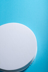 Water ripples top view for placing product