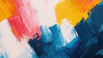 Abstract acrylic hand painted background