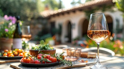 A Romantic Summer Lunch