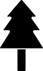 Pine tree icon vector illustration