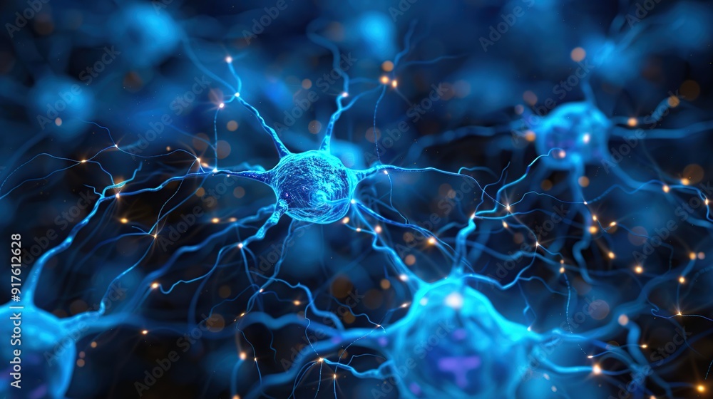 Poster neuronal network: a microscopic view of the brain