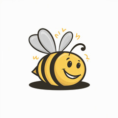 happy flying bee 