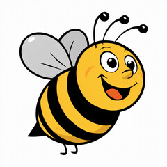 Obraz premium flying bee 