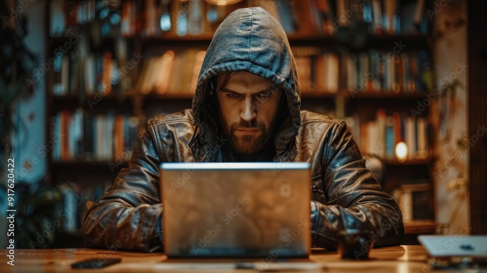 Poster mysterious hacker