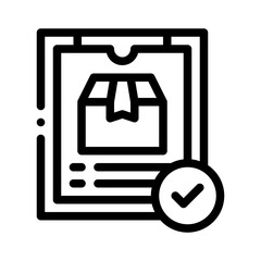 inventory line icon
