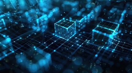 The World of Advanced Technology with the Most Advanced Circuit Boards and Futuristic Concepts.