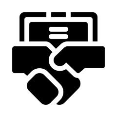 promotion glyph icon