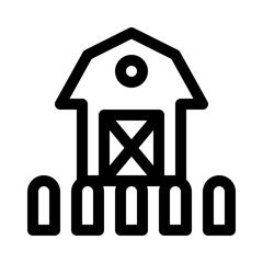 barn line icon