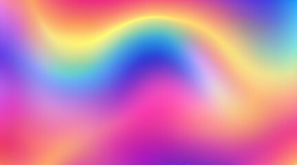 Luminous Abstract Gradient Background with Blue, Purple, Orange