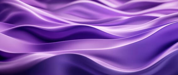 Abstract Purple Waves