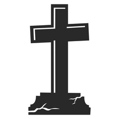 Halloween Grave Stone Silhouette