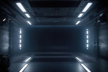 stage with spotlight