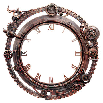 Time machine frame illustration