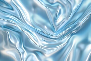 Fototapeta premium Abstract Blue Silk Fabric Texture