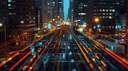 A captivating view of Google Maps' transit information feature, displaying public transportation routes, schedules, and stops with clear and informative visuals in vibrant