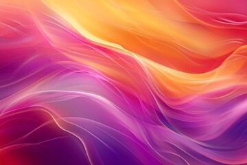 Obraz premium Abstract Waves of Color