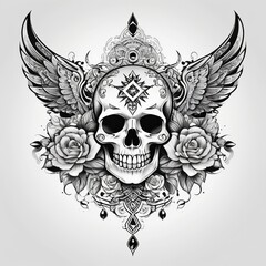Fototapeta premium skull and crossbones