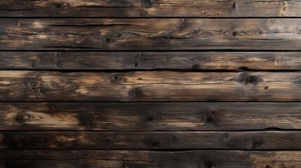 Obraz premium Dark Wooden Plank Texture