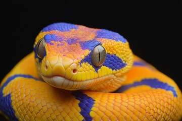 Fototapeta premium Happy New Year snake symbols 2025 year