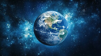 Obraz premium Earth in Space