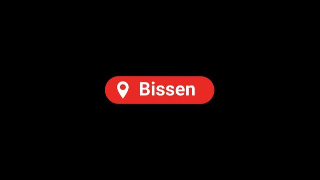 Bissen Location title Animation