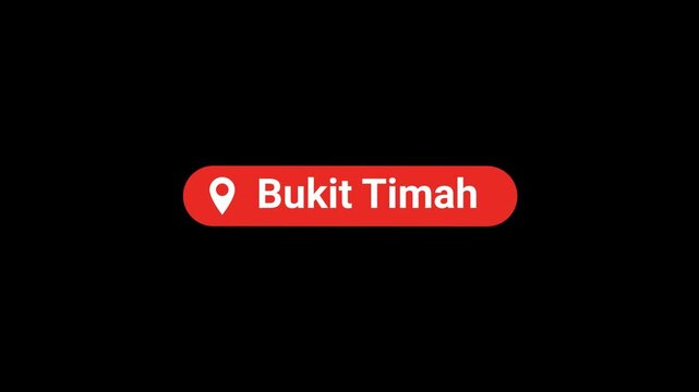 Bukit Timah Location title Animation