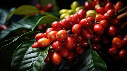  coffee berries arabica coffee berries gia lai vietnam  