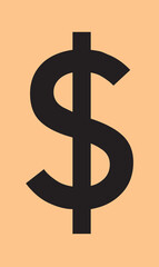 Dollar icon single and 10 icon Png Eps file