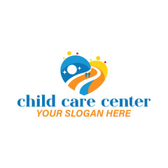 Baby shop child care day care school and kids logo day care create distinctive  mother care vector eps logo design