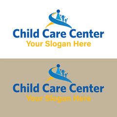 Baby shop child care day care school and kids logo day care create distinctive  mother care vector eps logo design