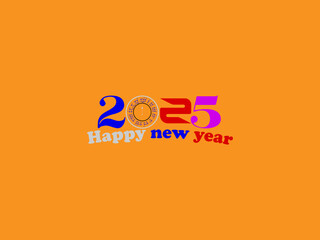 Happy new year logo 