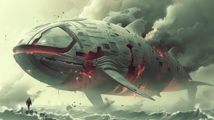 Obraz premium The Last Voyage of the Leviathan