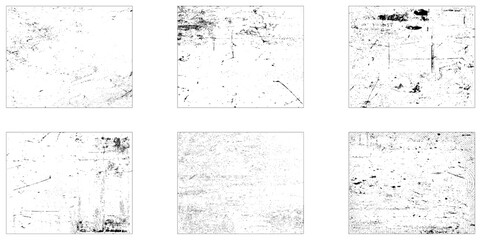 Grungy decoration elements for social, Vintage grunge background with dirty edges and scratches. 