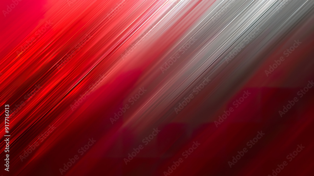 Poster abstract red and grey diagonal lines background