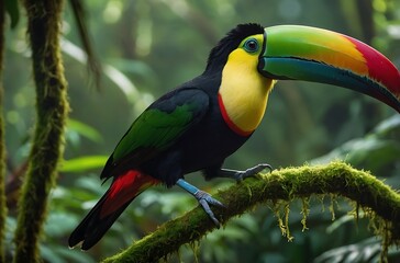 toucan on a branch