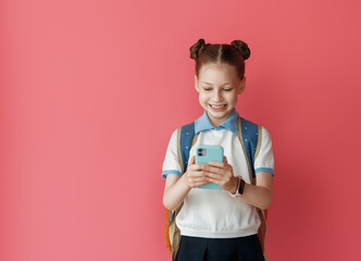 girl is ready to back to school