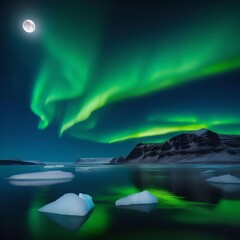 Naklejka premium Borealis Glacier 