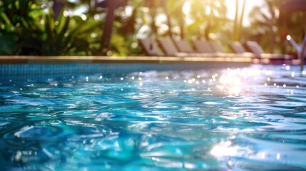 南国のプールのイメージ05