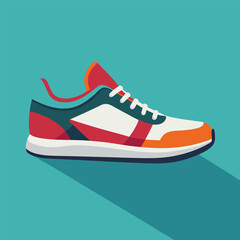 Modern Colorful Running Shoe