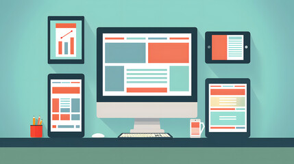 Responsive Design Principles in Web Development, responsive design principles, design