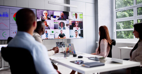 Online Video Conference Call