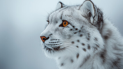 Obraz premium A minimalist animal photo with precise color