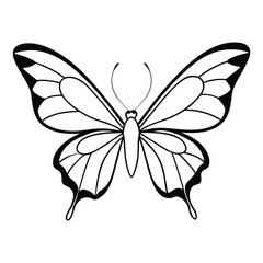 Butterfly Vector silhouette Art Icons and Graphics


