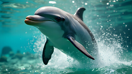 A happy Dolphin