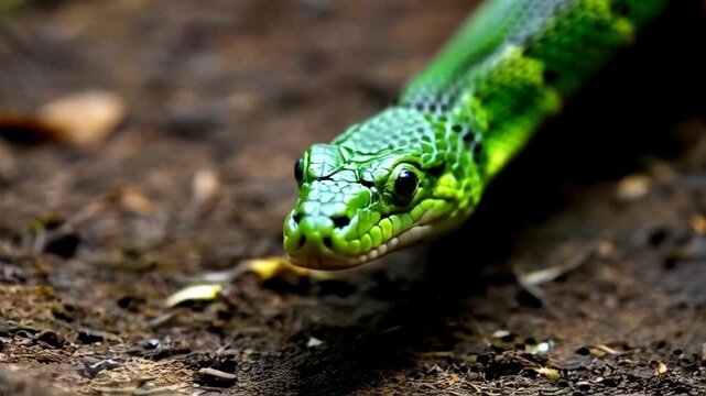 green snake