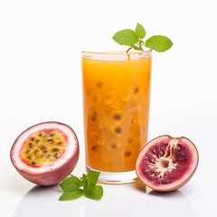 Delicious and healthy passion fruit juice is a great source of vitamins and minerals. It is also a good source of antioxidants, which can help protect your cells from damage.